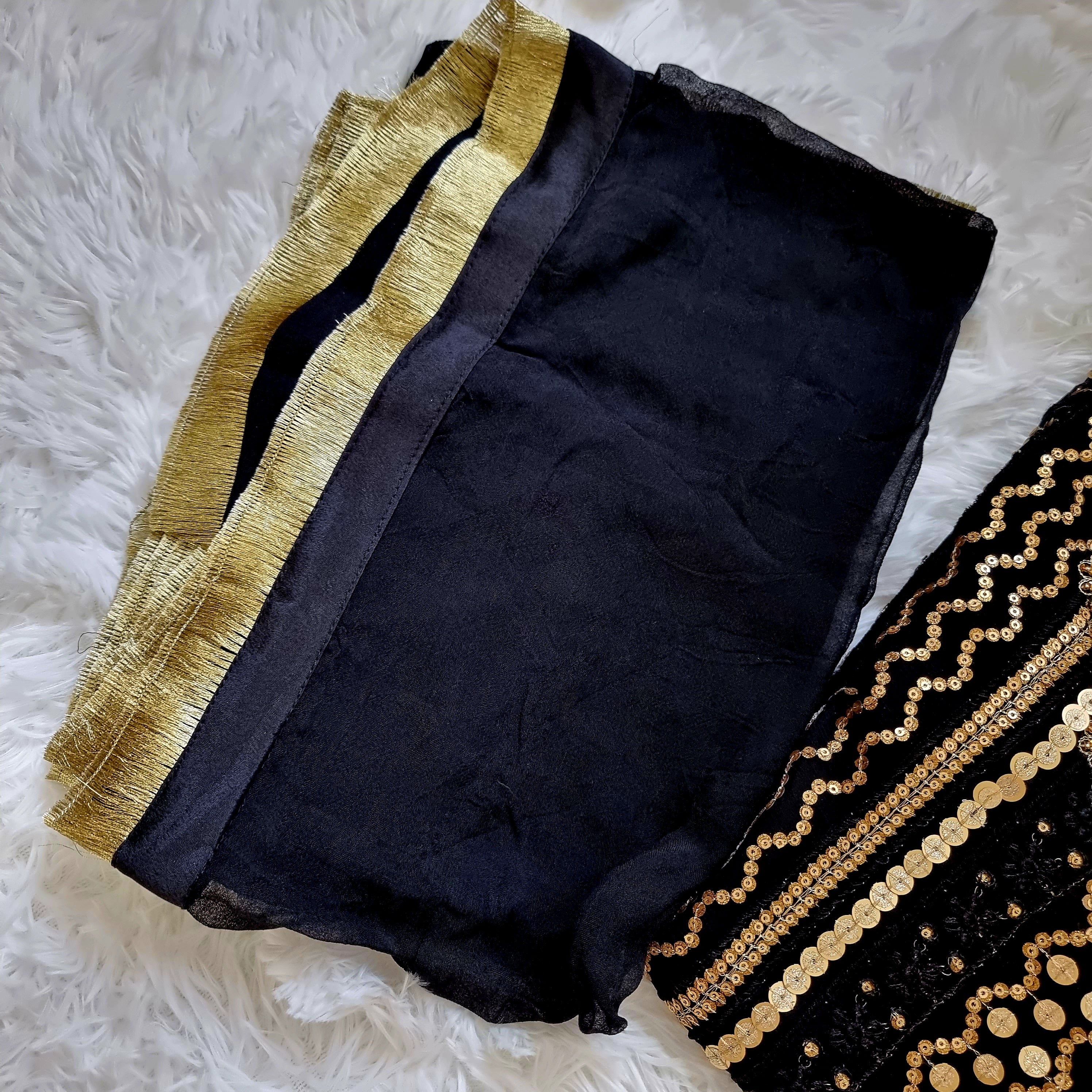 SITARA VOL 2 Black sequenced Dress Designer Salwar Kameez Shalwar