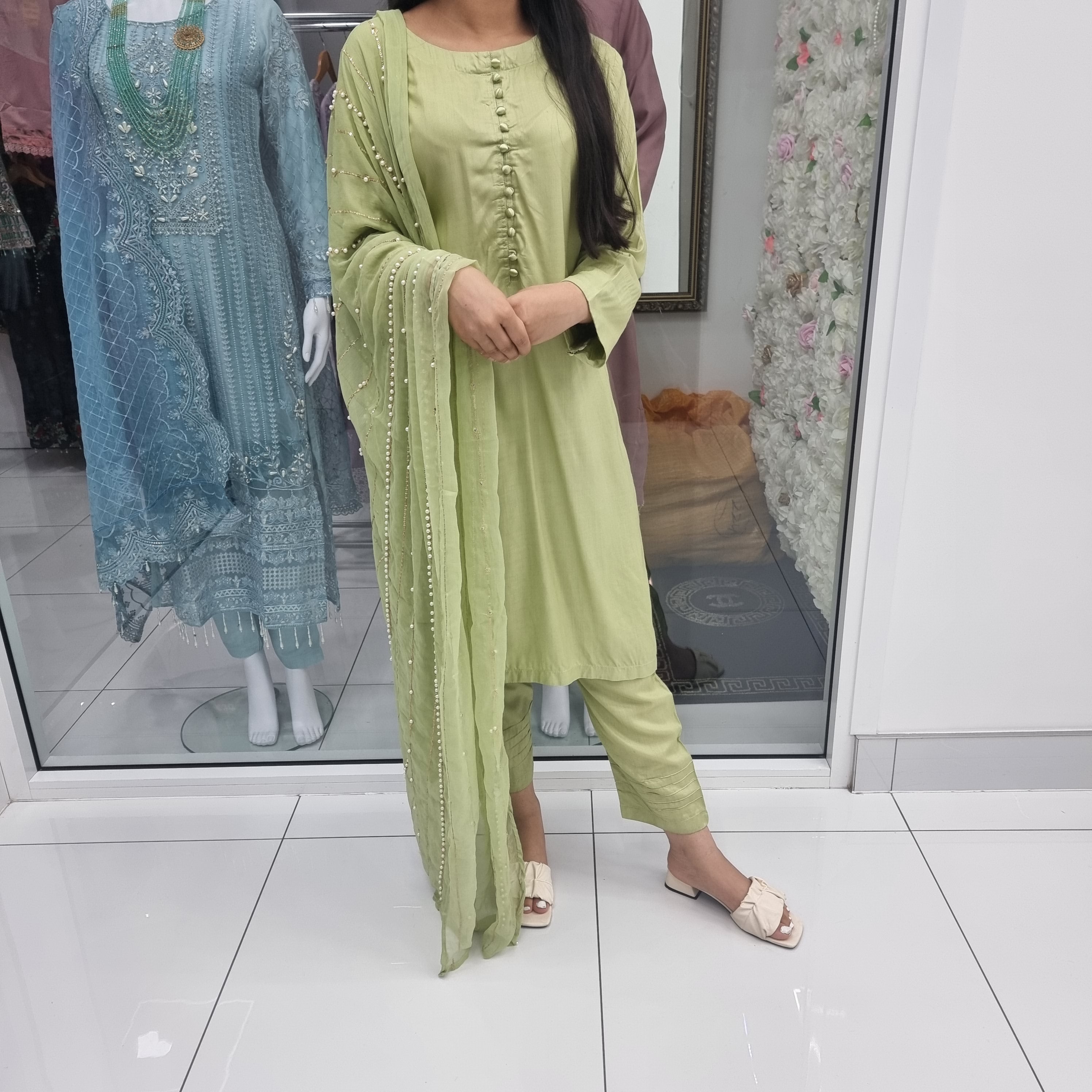 Sehriaraz Linen Pakistani Shalwar Kameez Salwar Suit Indian LG