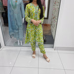 Load image into Gallery viewer, Luxury Pakistani 2 pce Linen Co-Ord Print Dress Ready to Wear Outfit (LG)
