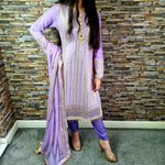 Load image into Gallery viewer, Sehriaraz Lilac sequenced Dress Designer Salwar Kameez Shalwar PKS-LILAC
