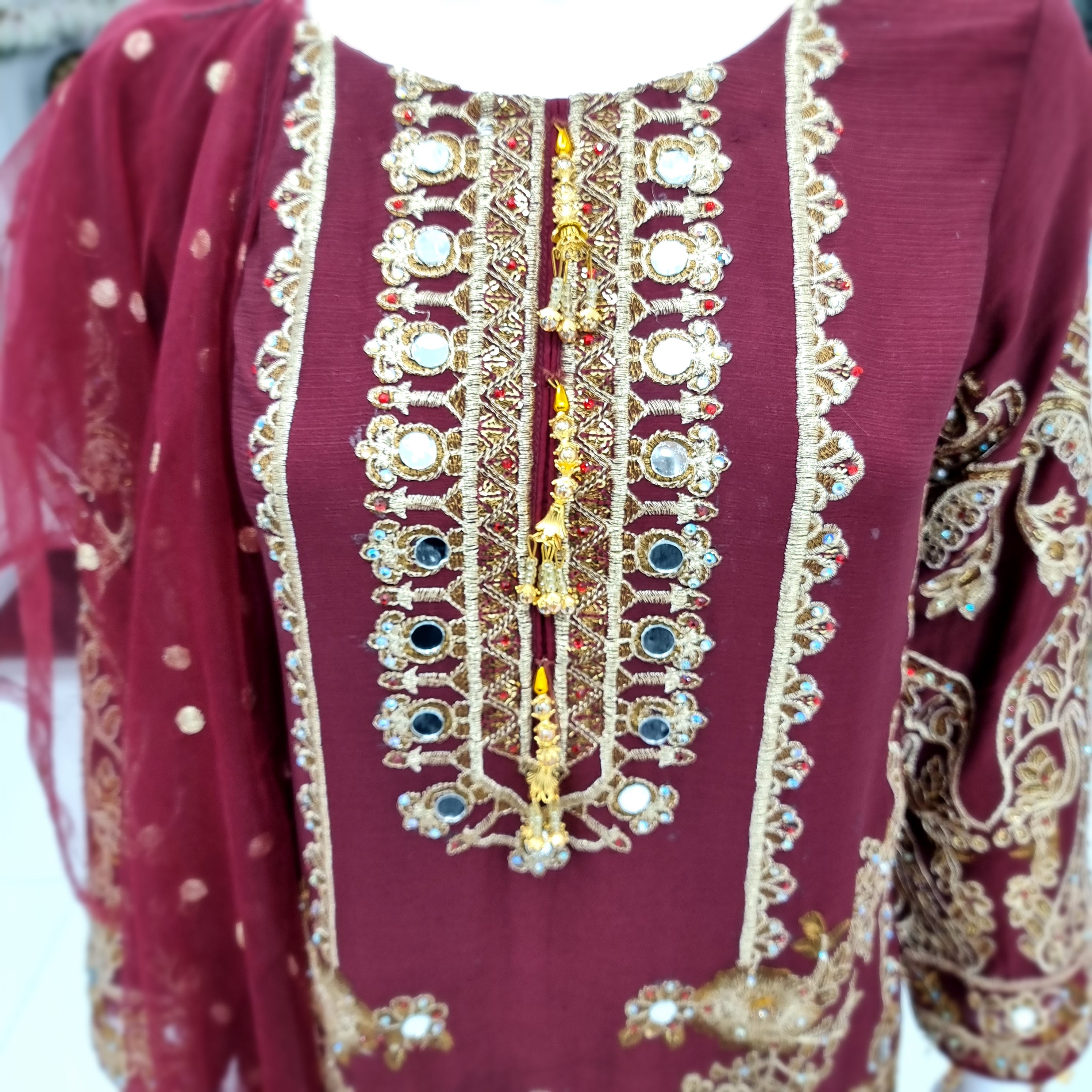 Sehriaraz Luxury Collection Dress Designer Salwar Kameez  Shalwar GUL-MRN