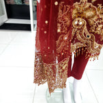 Load image into Gallery viewer, Sehriaraz Luxury Collection Dress Designer Salwar Kameez  Shalwar GUL-MRN

