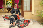 Load image into Gallery viewer, Sehriaraz Silk Pakistani Shalwar Kameez Salwar Suit Indian BLK
