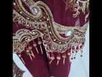 Load and play video in Gallery viewer, Sehriaraz Luxury Collection Dress Designer Salwar Kameez  Shalwar GUL-MRN
