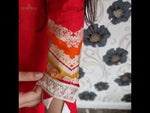 Load and play video in Gallery viewer, SEHRIARAZ Pakistani Salwar Kameez Ladies Ready Made Asian Indian Shalwar outfit RED

