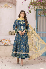 Load image into Gallery viewer, Pakistani Shalwar Kameez Salwar Maxi Dress Indian ZNC
