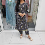 Load image into Gallery viewer, Luxury Pakistani 2 pce Linen Co-Ord Print Dress Ready to Wear Outfit (B)
