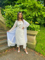 Load image into Gallery viewer, SEHRIARAZ ~NAYAAB~ SALWAR KAMEEZ CROCHET OUTFIT
