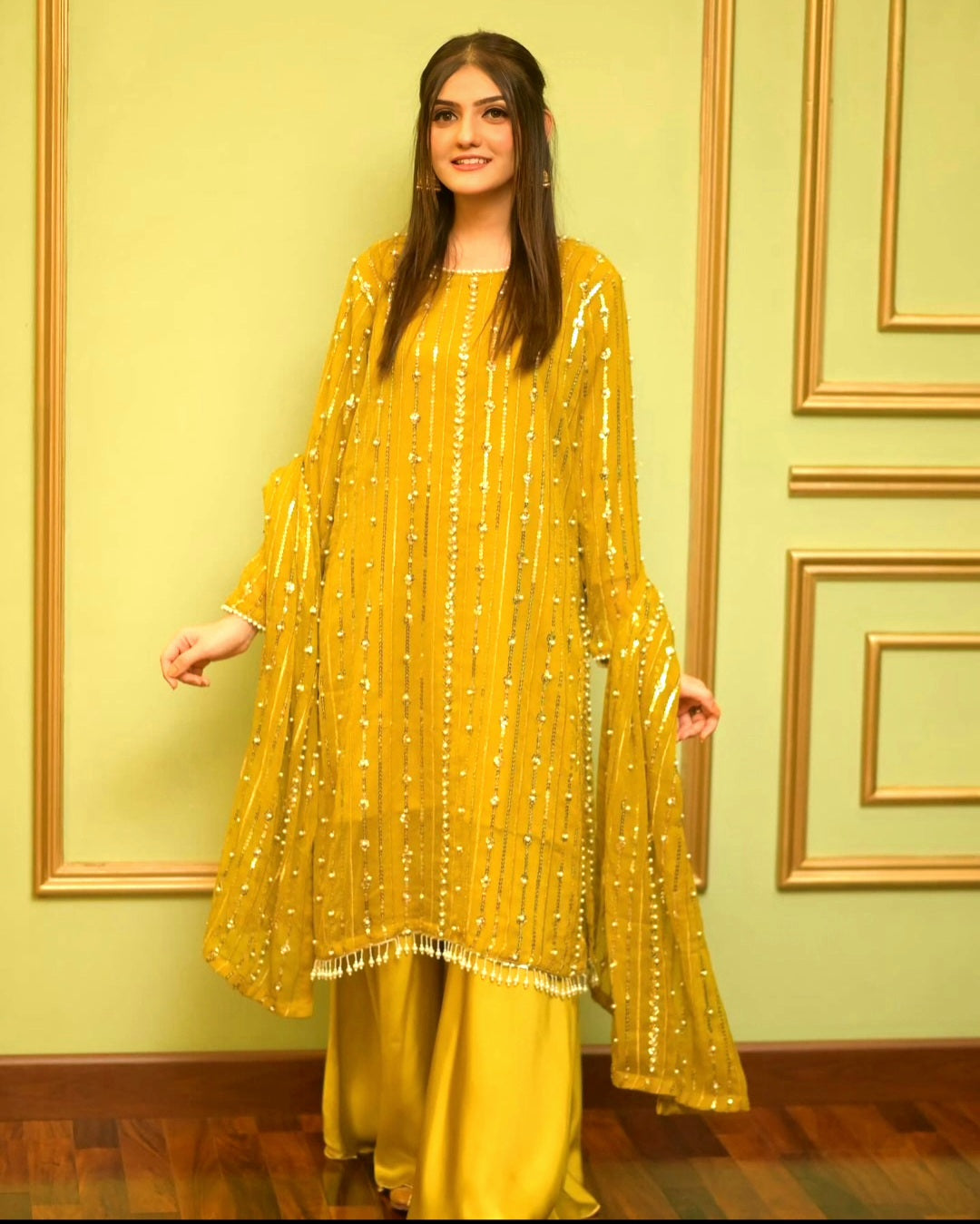 SEHRIARAZ ~ZIMBAL~ SALWAR KAMEEZ PLAZZO MSD