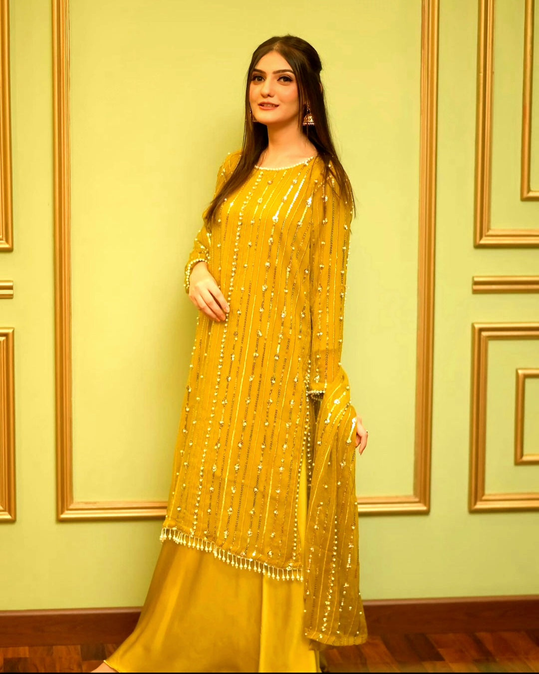 SEHRIARAZ ~ZIMBAL~ SALWAR KAMEEZ PLAZZO MSD