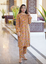 Load image into Gallery viewer, SEHRIARAZ 2 Pce Printed Co Ord Set Khaddar Salwar Kameez
