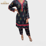 Load image into Gallery viewer, SEHRIARAZ 2 Pce Printed Co Ord Set Cotton Salwar Kameez
