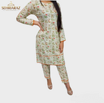 Load image into Gallery viewer, SEHRIARAZ 2 Pce Printed Co Ord Set Cotton Salwar Kameez
