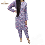 Load image into Gallery viewer, SEHRIARAZ 2 Pce Printed Co Ord Set Linen Salwar Kameez
