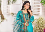 Load image into Gallery viewer, Sehriaraz Schiffli ChikanKari Pakistani Shalwar Kameez Salwar Suit Indian TQE
