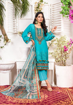 Load image into Gallery viewer, Sehriaraz Schiffli ChikanKari Pakistani Shalwar Kameez Salwar Suit Indian TQE
