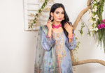 Load image into Gallery viewer, Sehriaraz Schiffli ChikanKari Pakistani Shalwar Kameez Salwar Suit Indian GRY
