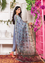 Load image into Gallery viewer, Sehriaraz Schiffli ChikanKari Pakistani Shalwar Kameez Salwar Suit Indian GRY
