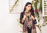 Load image into Gallery viewer, Sehriaraz Schiffli ChikanKari Pakistani Shalwar Kameez Salwar Suit Indian BLK
